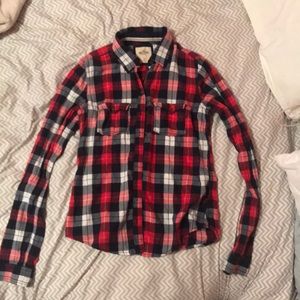 Red flannel shirt